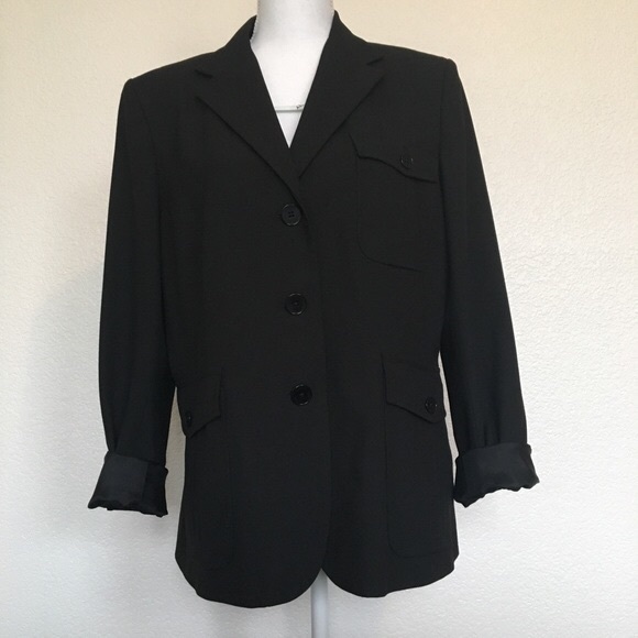 Lauren Ralph Lauren Black Blazer - Picture 2 of 7